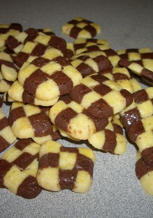 ままの味♪　チェッカークッキー-レシピのメイン写真