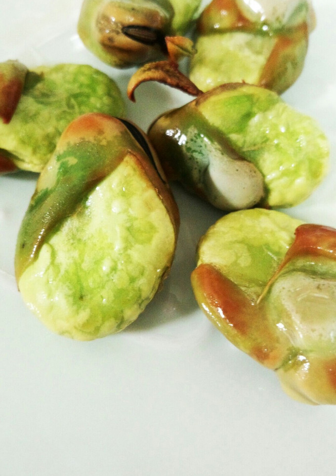 簡単！そら豆の素揚げ、切込ナシ-レシピのメイン写真