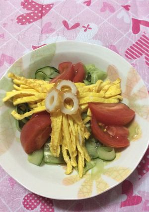 ♡きゅうりで⭐︎冷やしそうめん風♡-レシピのメイン写真