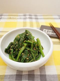箸が止まらない!ほうれん草の胡麻和え-レシピのメイン写真