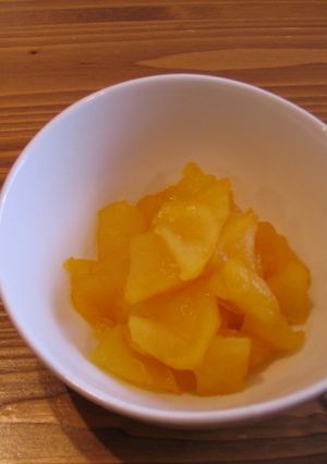 お子様と♪リンゴのオレンジ煮-レシピのメイン写真