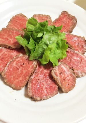 炊飯器で簡単♪絶品ローストビーフ♡-レシピのメイン写真