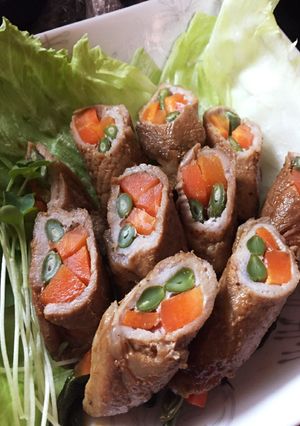 15分！時短料理！豚肉の野菜ロール-レシピのメイン写真