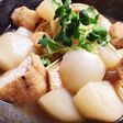 さっぱり!かぶとがんもの生姜あん煮