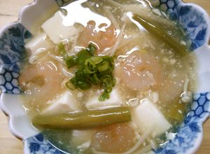 簡単！　和食　海老と　豆腐の　和風あん♪-レシピのメイン写真