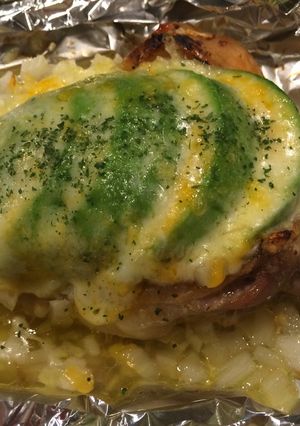 フライパン不要☆簡単豪華なアボカドチキン-レシピのメイン写真