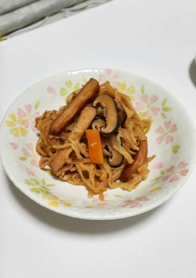具だくさん！切干大根の煮物♪-レシピのメイン写真