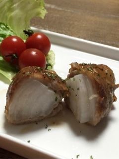新玉ねぎの豚肉巻きソテー-レシピのメイン写真