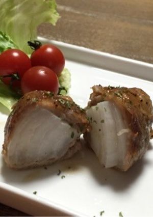 新玉ねぎの豚肉巻きソテー-レシピのメイン写真