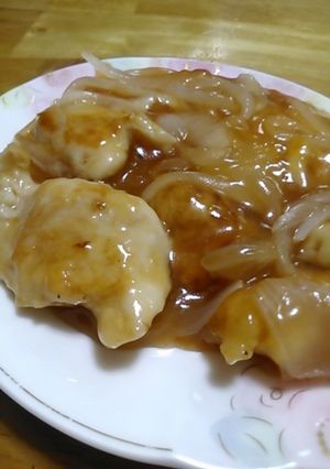 鶏肉のケチャップあん-レシピのメイン写真