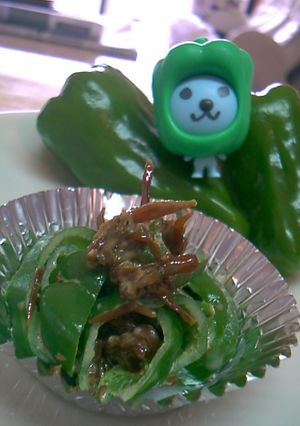 お弁当のすみっこ♪いかなごﾋﾟｰﾏﾝ-レシピのメイン写真