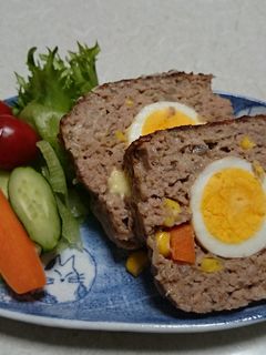 ミートローフ-レシピのメイン写真