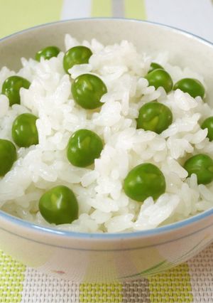 ❀家族喜ぶ❀艶やか翡翠色ふっくら豆ご飯-レシピのメイン写真