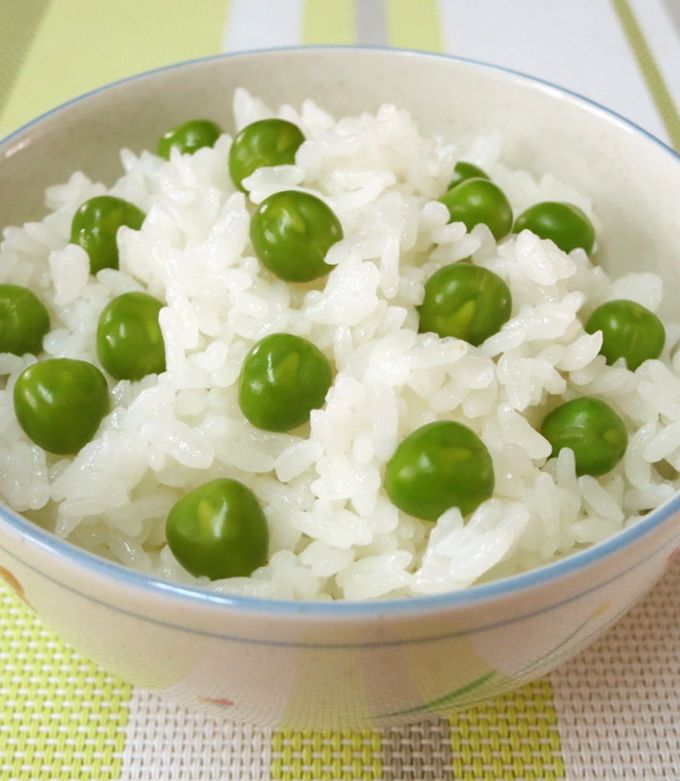 ❀家族喜ぶ❀艶やか翡翠色ふっくら豆ご飯-レシピのメイン写真