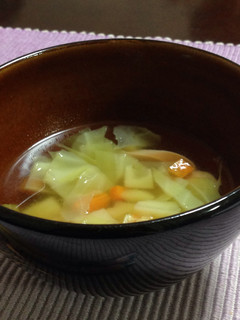 簡単☆ 野菜いっぱい コンソメスープ-レシピのメイン写真