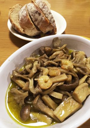 色々キノコとエビのアヒージョ☆覚え書き-レシピのメイン写真