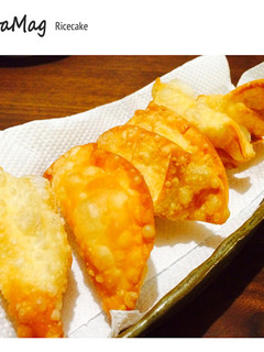 おつまみにもってこい!もち餃子(^▽^-レシピのメイン写真