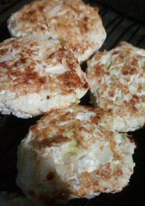 低カロリー鶏ミンチﾊﾝﾊﾞｰｸﾞ☆-レシピのメイン写真
