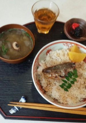 血管ダイエット食316(アジの蒲焼き丼)-レシピのメイン写真
