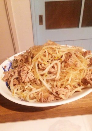あっと言う間に 豚肉と春雨炒め-レシピのメイン写真