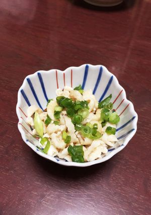 捨てないで！鶏皮ポン酢♪-レシピのメイン写真