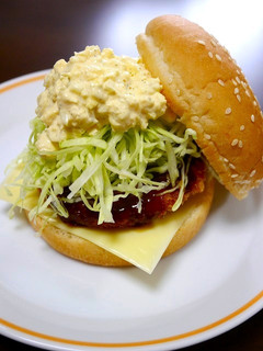 簡単!ツナカツバーガー☆TV採用-レシピのメイン写真