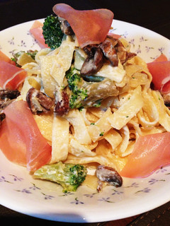 簡単★時短のクリームパスタ-レシピのメイン写真