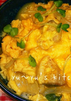 とろりん♡親子丼♡スピードメニュー=3-レシピのメイン写真