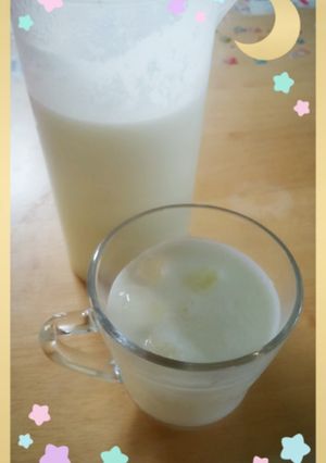 簡単さっぱりメロン牛乳-レシピのメイン写真