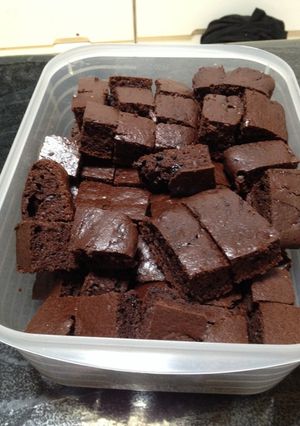 おやつに簡単チョコケーキ-レシピのメイン写真