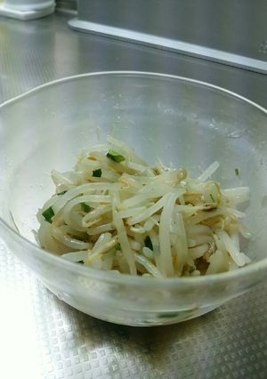 簡単！レンジでモヤシのナムル-レシピのメイン写真