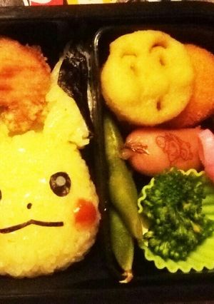 ピカチュウ弁当☆-レシピのメイン写真