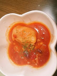 具だくさんトマトスープinロールキャベツ-レシピのメイン写真