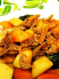 牛肉と根菜のこっくり煮-レシピのメイン写真