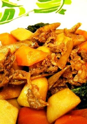 牛肉と根菜のこっくり煮-レシピのメイン写真
