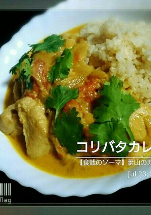 漫画めし:葉山のコリバタカレー-レシピのメイン写真