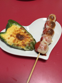 簡単♪ピーマン卵詰★トマトチーズ-レシピのメイン写真