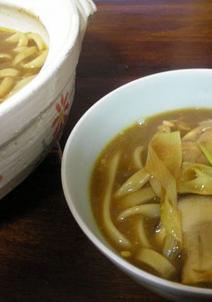 カレー土鍋うどん-レシピのメイン写真