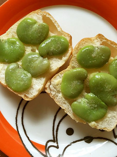 そら豆トースト フランスの味-レシピのメイン写真