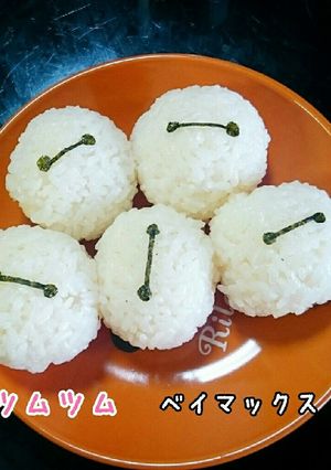 キャラ弁(ベイマックス)♪ツムツム編-レシピのメイン写真