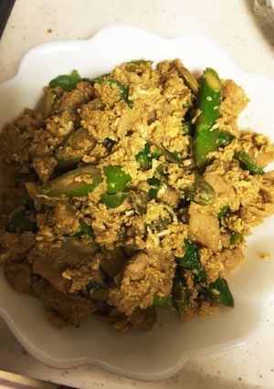 豚バラとアスパラのカレー風味卵とじ-レシピのメイン写真