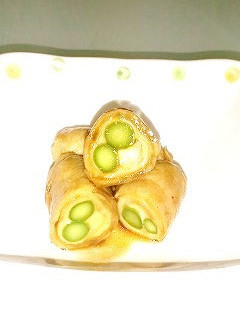 お弁当用エリンギとアスパラの焼肉巻き-レシピのメイン写真