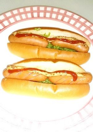キャンプで！家でも！朝食簡単ホットドッグ-レシピのメイン写真