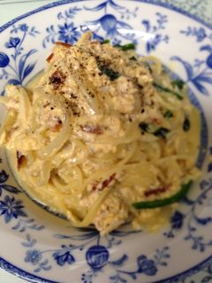 シーチキンとドライトマトのパスタ-レシピのメイン写真