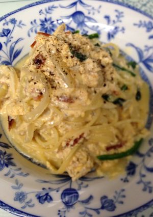 シーチキンとドライトマトのパスタ-レシピのメイン写真
