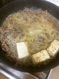 男の自炊料理 すき焼き風牛丼-レシピのメイン写真