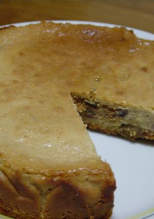 キャラメル風味のチーズケーキ-レシピのメイン写真