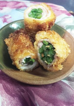 アスパラ豚バラ巻き巻きフライ-レシピのメイン写真