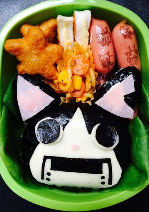 キャラ弁 妖怪ウォッチ ロボにゃん♪-レシピのメイン写真