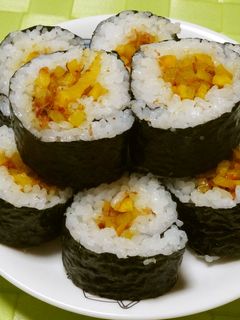 たくあん海苔巻き-レシピのメイン写真